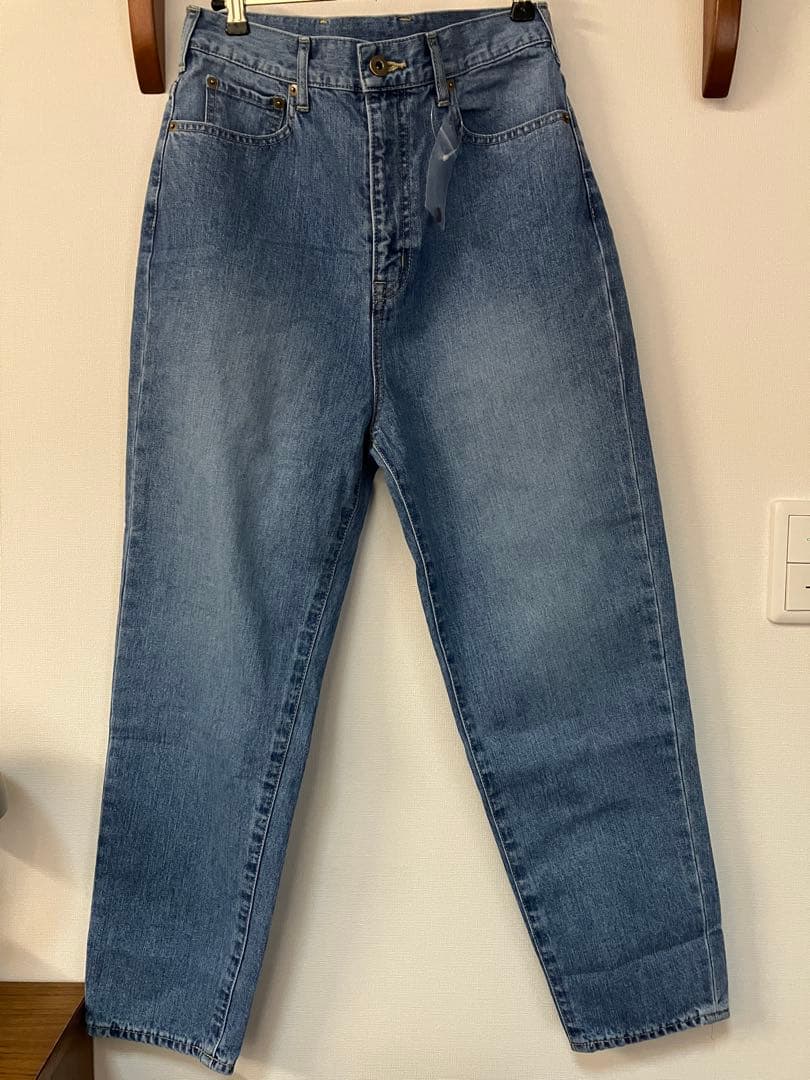 【お値下げ】北欧暮らしの道具店　テーパードデニム　ブルー