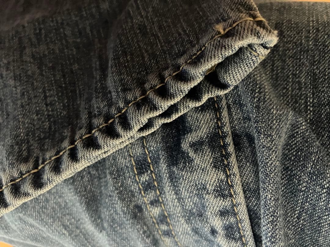 【お値下げ】北欧暮らしの道具店　テーパードデニム　ブルー