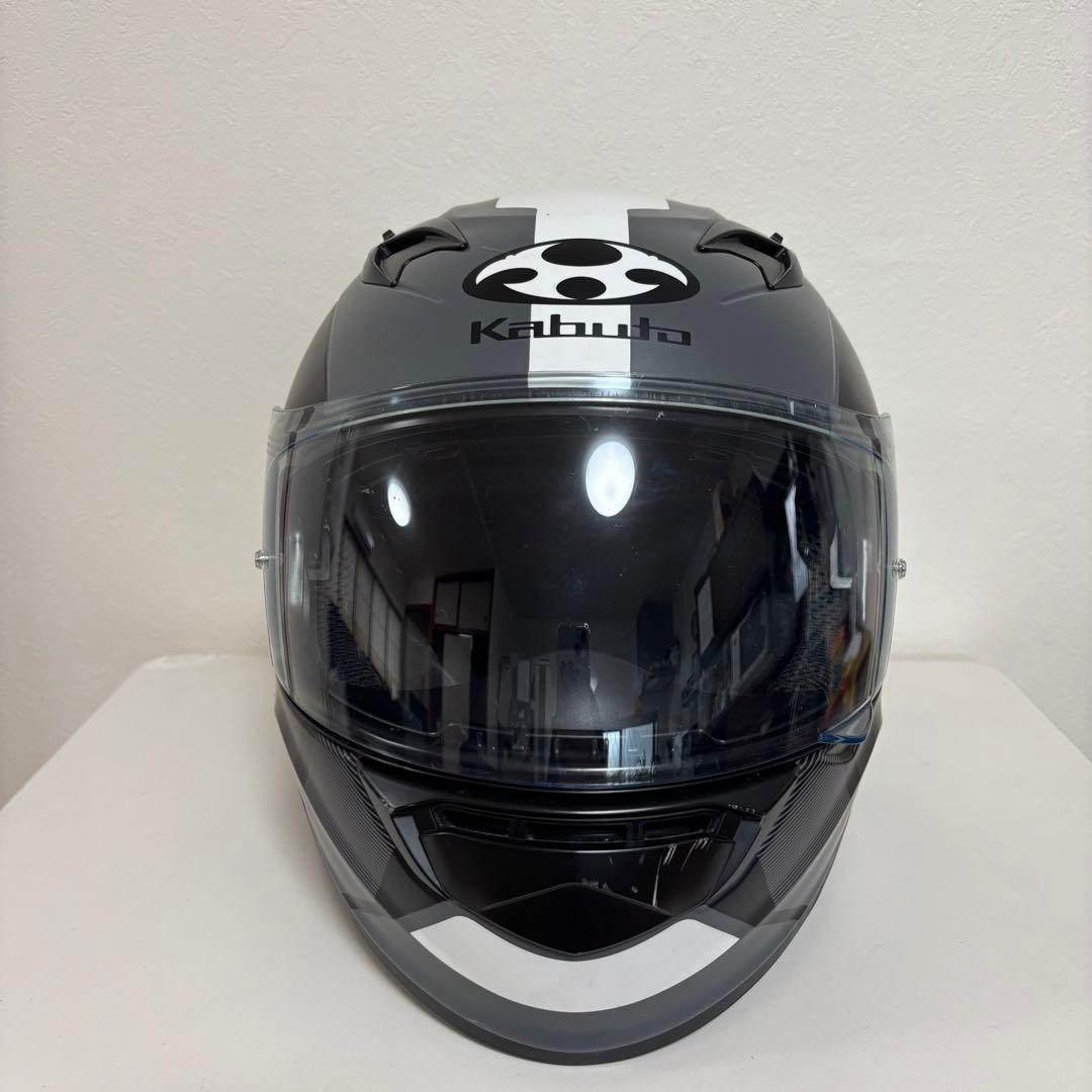 OGK カブト カムイ3 ジェーエム フルフェイス　フラットブラックホワイト