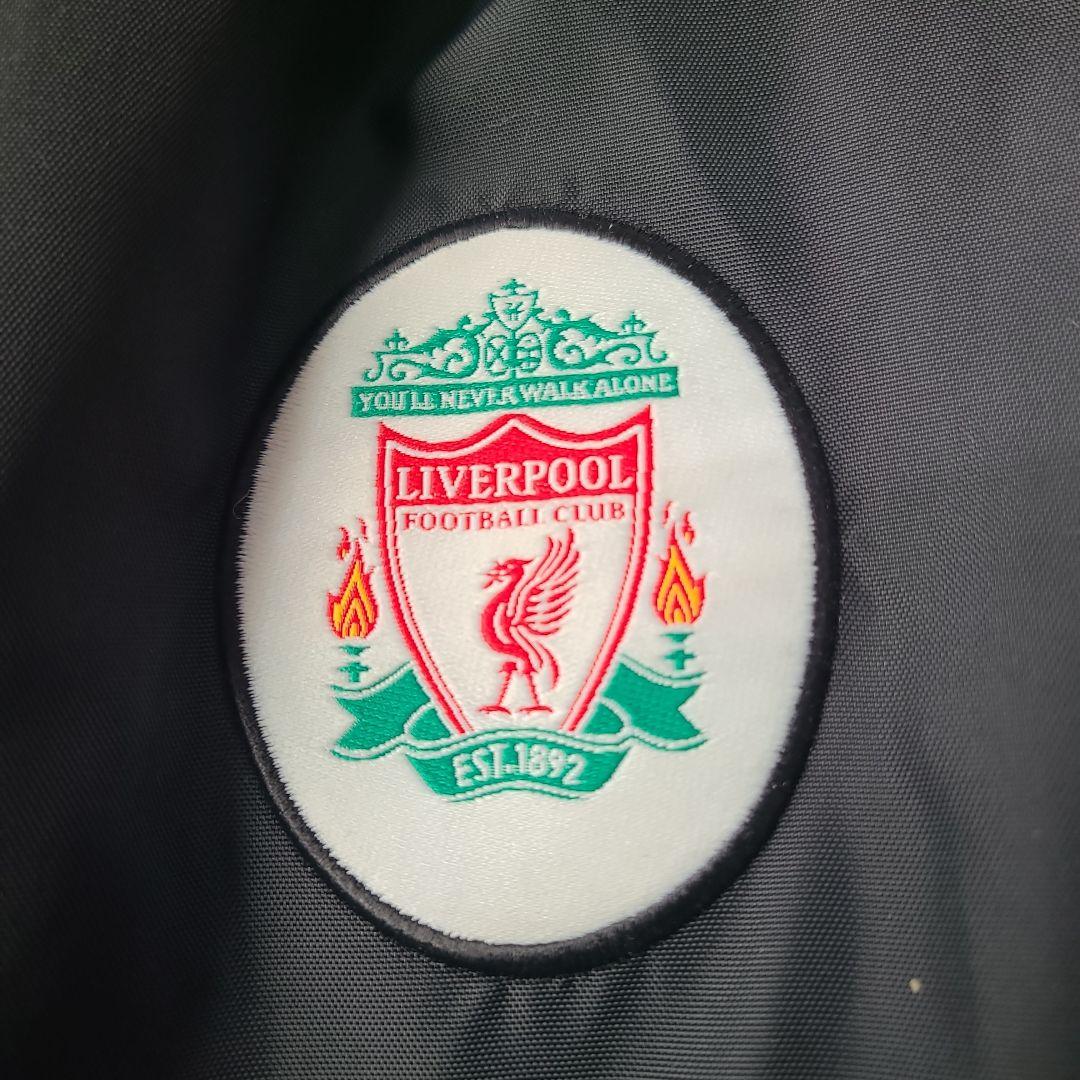 Reebok リバプールFC ベンチコート ブラック