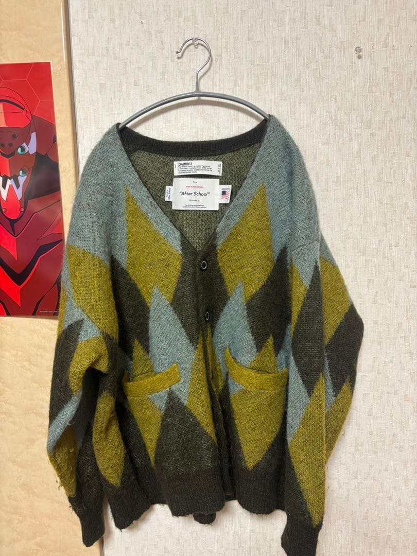 dairiku 22aw モヘアカーディガン