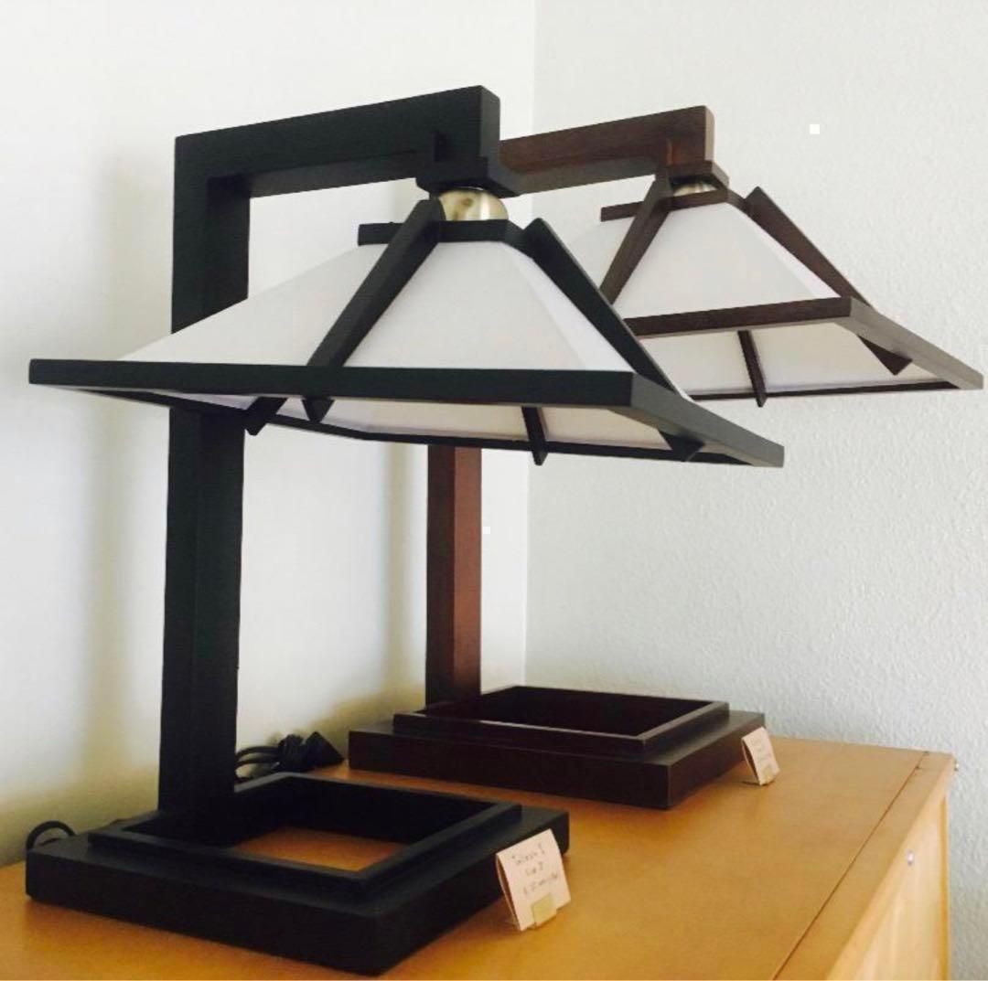 フランクロイドライト タリアセン１M　チェリー、ウォルナットブラウンブラック