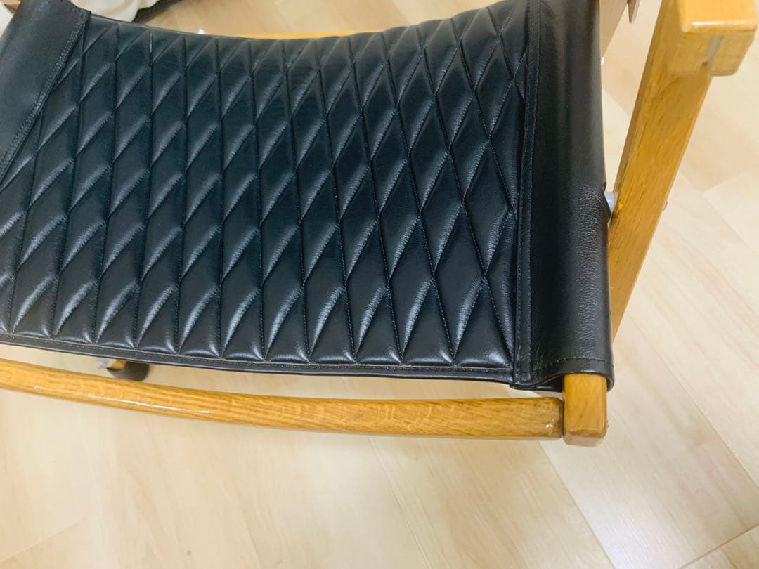 カーミットチェア同規格 ・レザーシート ・レッグエクステンション付き