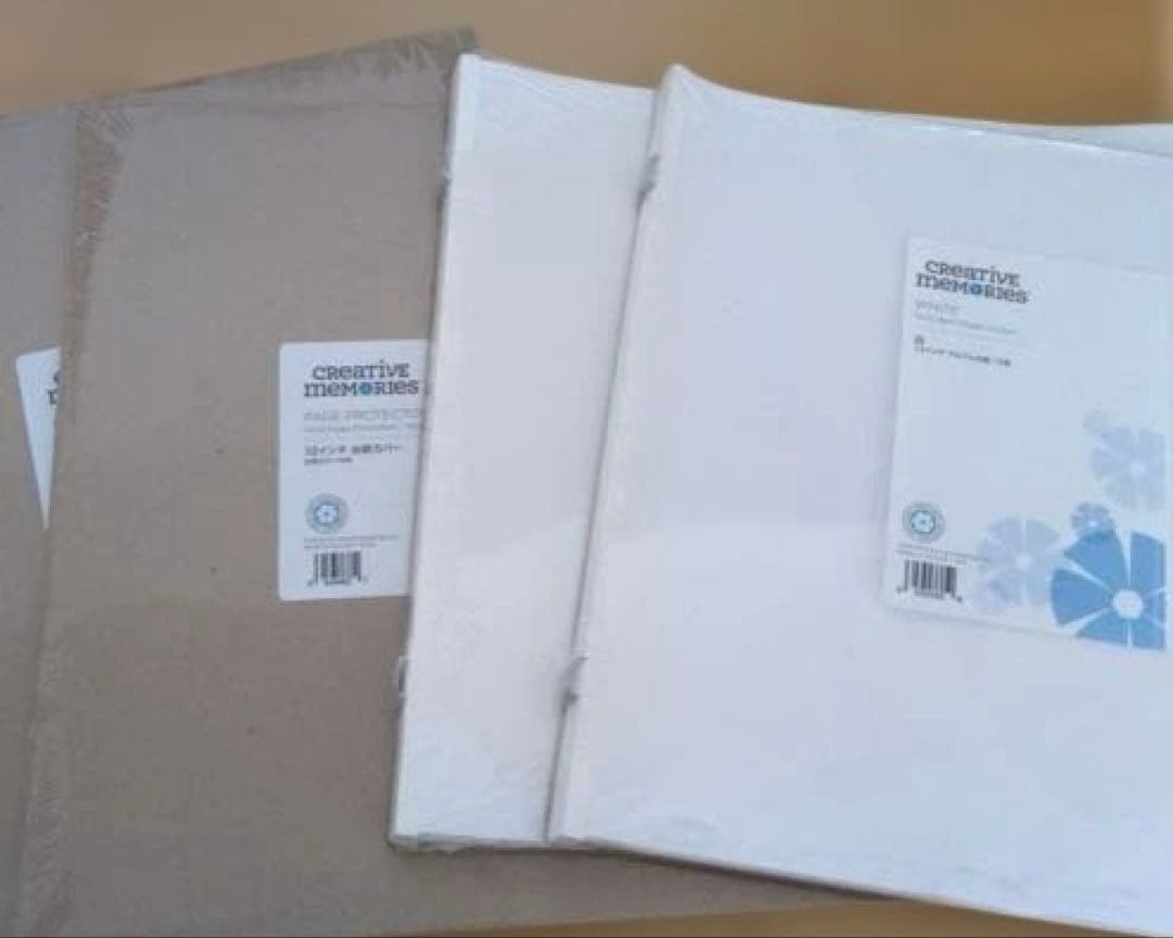 新品★クリエイティブメモリーズ　台紙カバー4セット