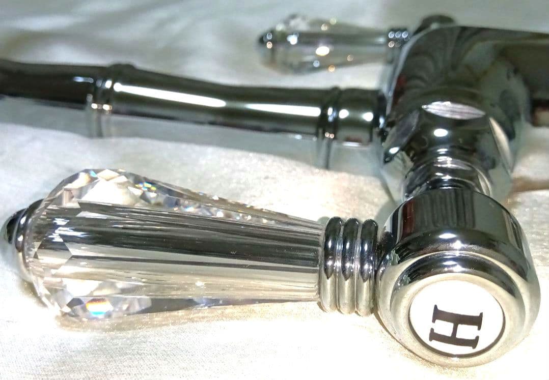 超入手困難❗超激安❗イタリア製✨NICOLAZZIスワロフスキーキッチン混合水栓