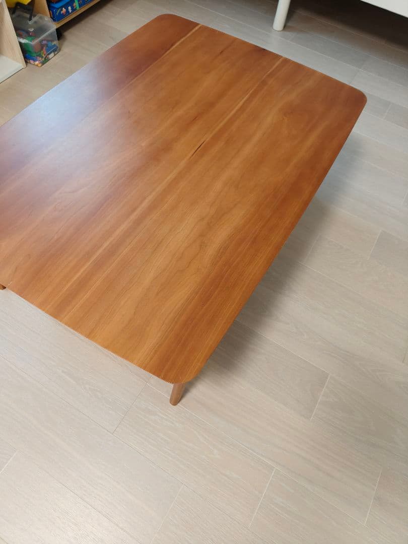 北欧デザイン チェリー材 こたつ ローテーブル 105✕75 アンティーク