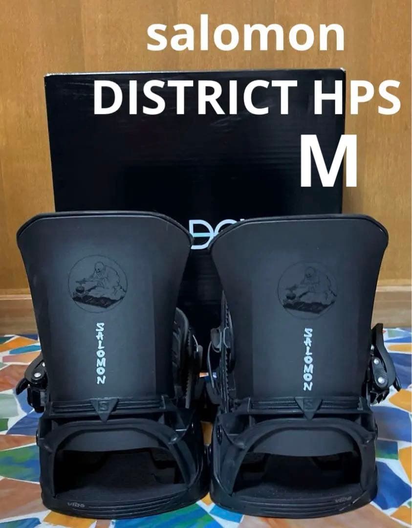 salomon DISTRICT HPS ビンディング　サロモン　中井孝治　M