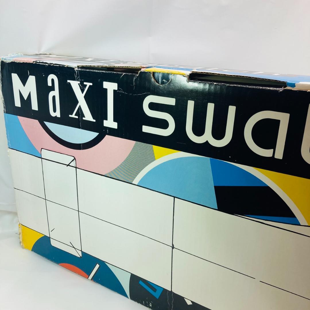 MaXI swatch 腕時計型 壁掛け 時計 スウォッチ マキシスウォッチ