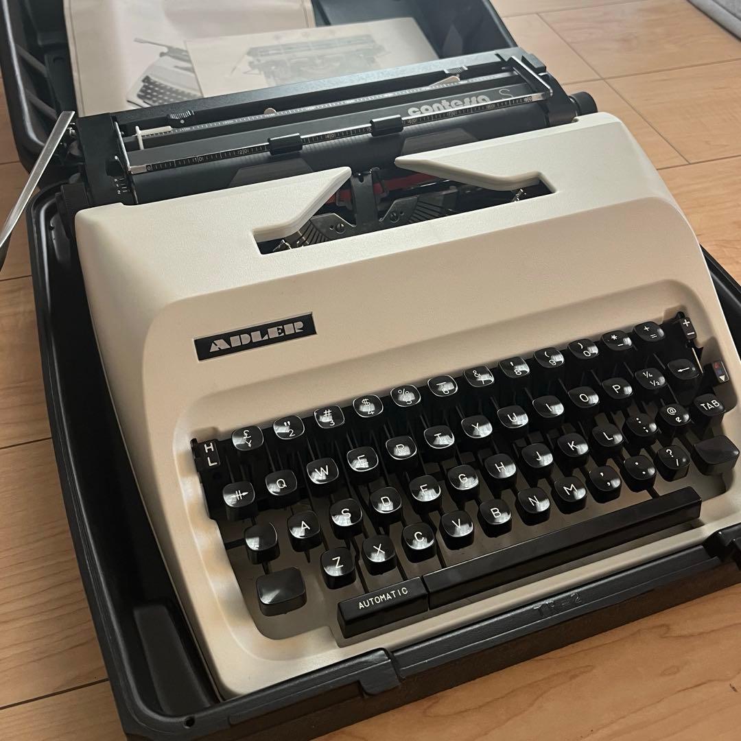 美品 ADLER contessa S アドラー タイプライター