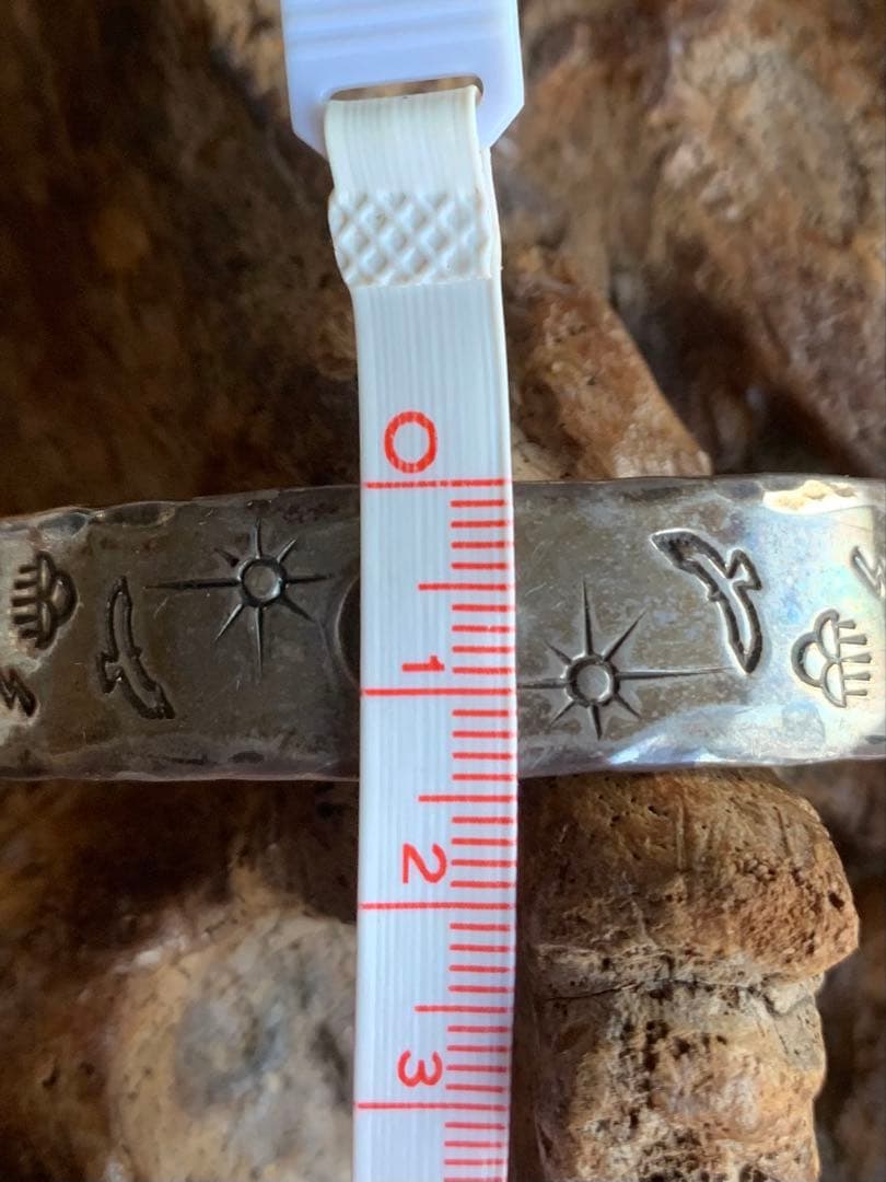 【超希少/初期】NAITIVE SPIRIT スタンプワーク　バングル【訳あり】