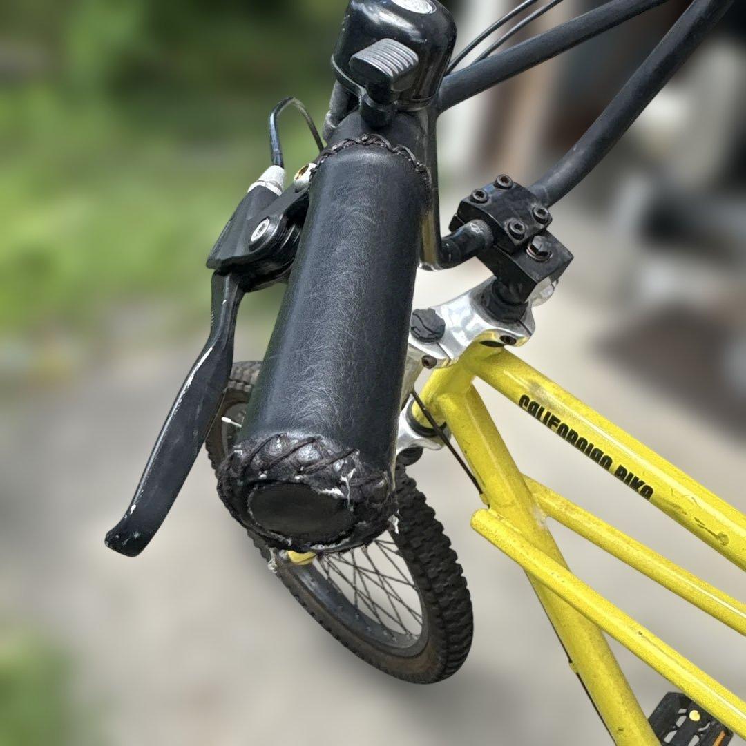 直接引き取りのみ　CALIFORNIA BIKE イエロー マウンテンバイク