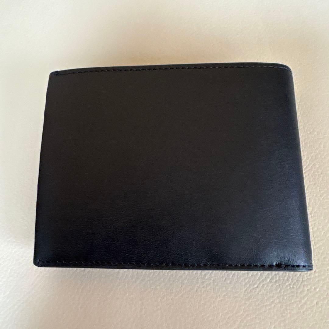 TUMI ブラック 二つ折り財布 専用ボックス付き