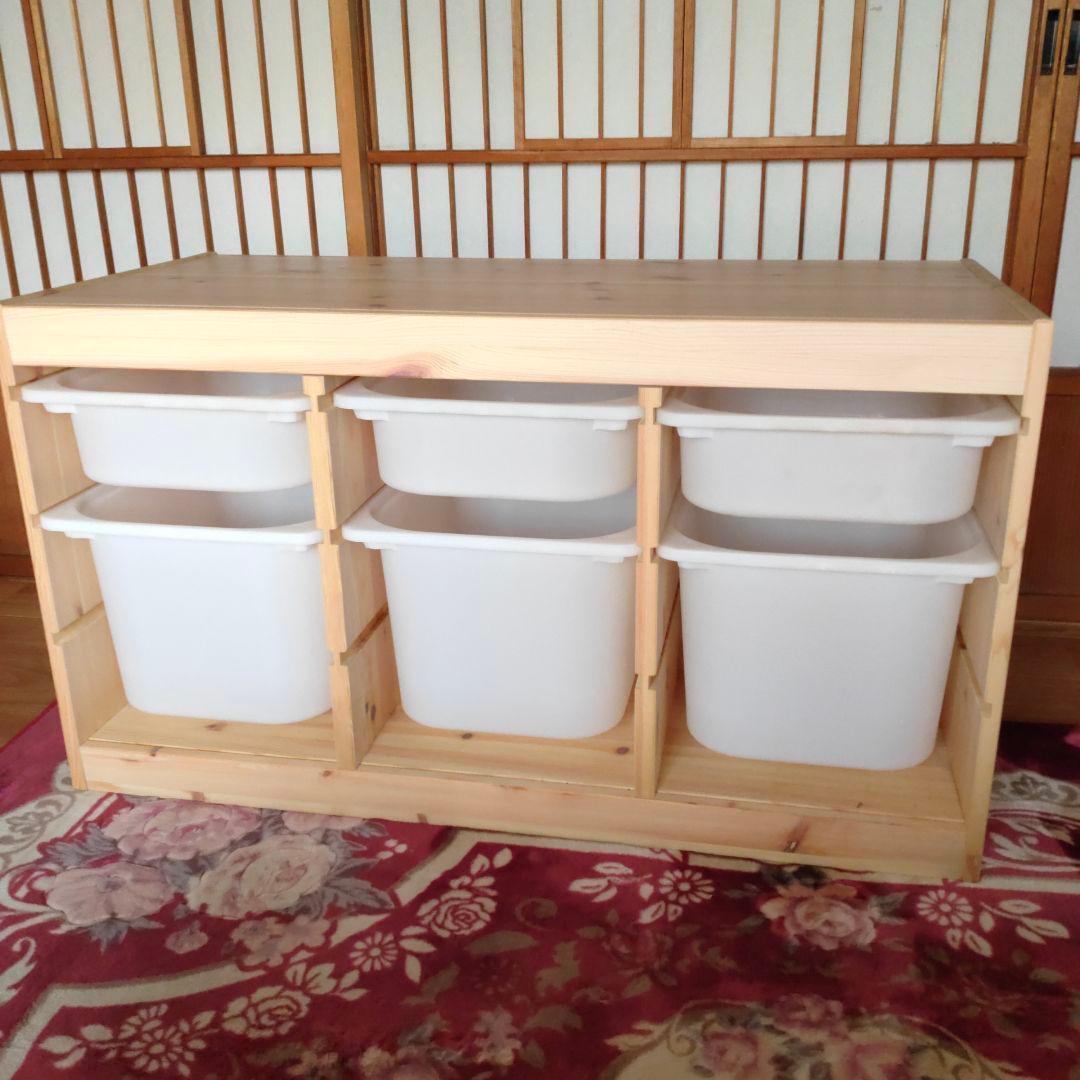 IKEA トロファスト　収納　パイン材　北欧家具 中古