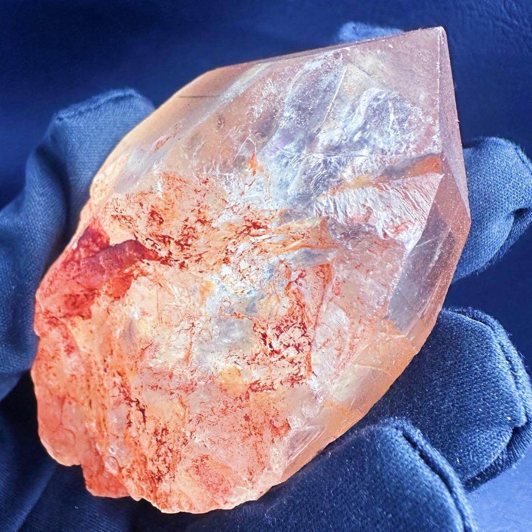 爆レア❗️超綺麗♡可愛い♡レインボー☆ピンクレムリアンシード原石ポイントA1377