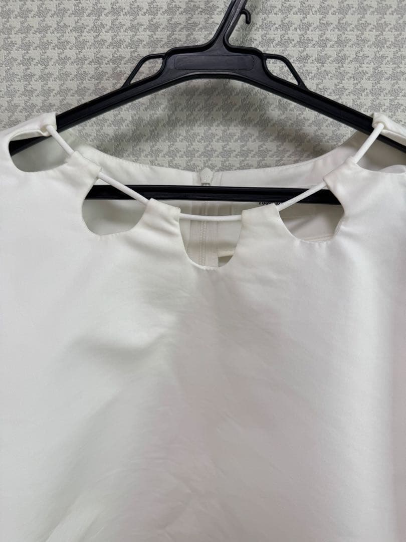 roughlow ブラウス　白