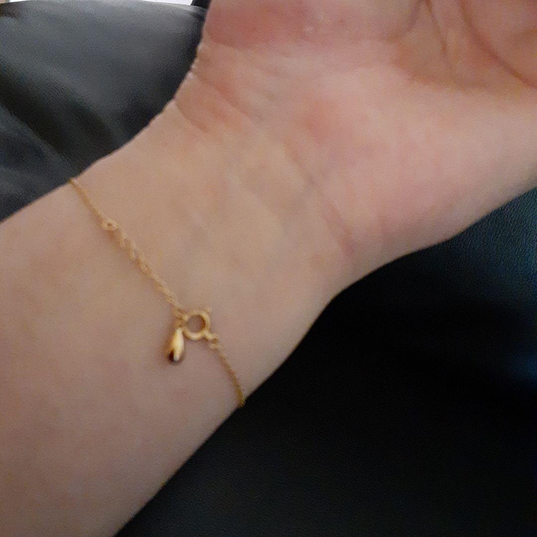 k18ダイヤモンドブレスレット★リボン★18金★最終価格ダイヤモンドパヴェ