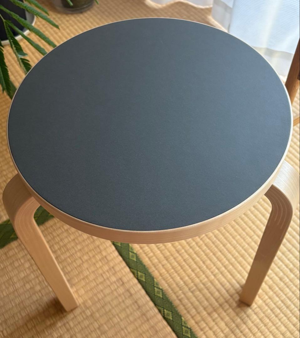 スツール60 リノリウム アイアン