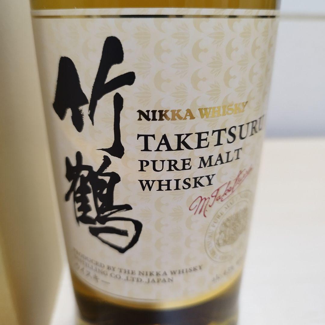 新品未開封箱付きニッカウイスキー竹鶴ピュアモルト700ml