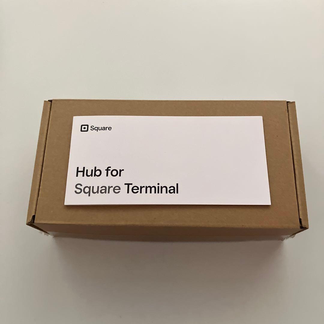 squareターミナル、キャッシュドロワー、専用ハブ、ロール紙4点セット