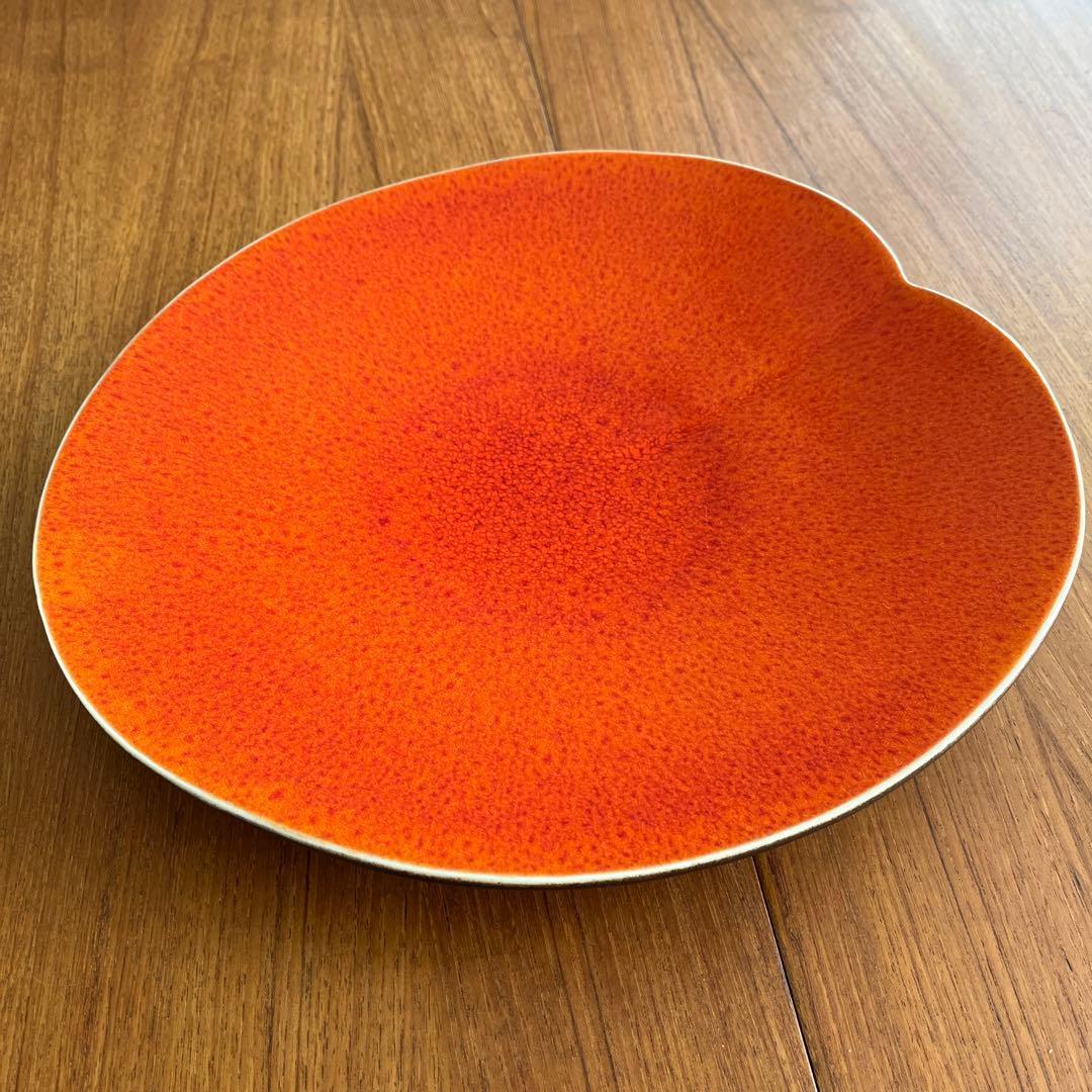 【大皿6枚】Jars Nenuphar プレゼンテーションプレートオレンジ