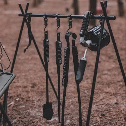 の*ぶ様 BONFLAG　スノピ焚き火ツール交換用グリップ