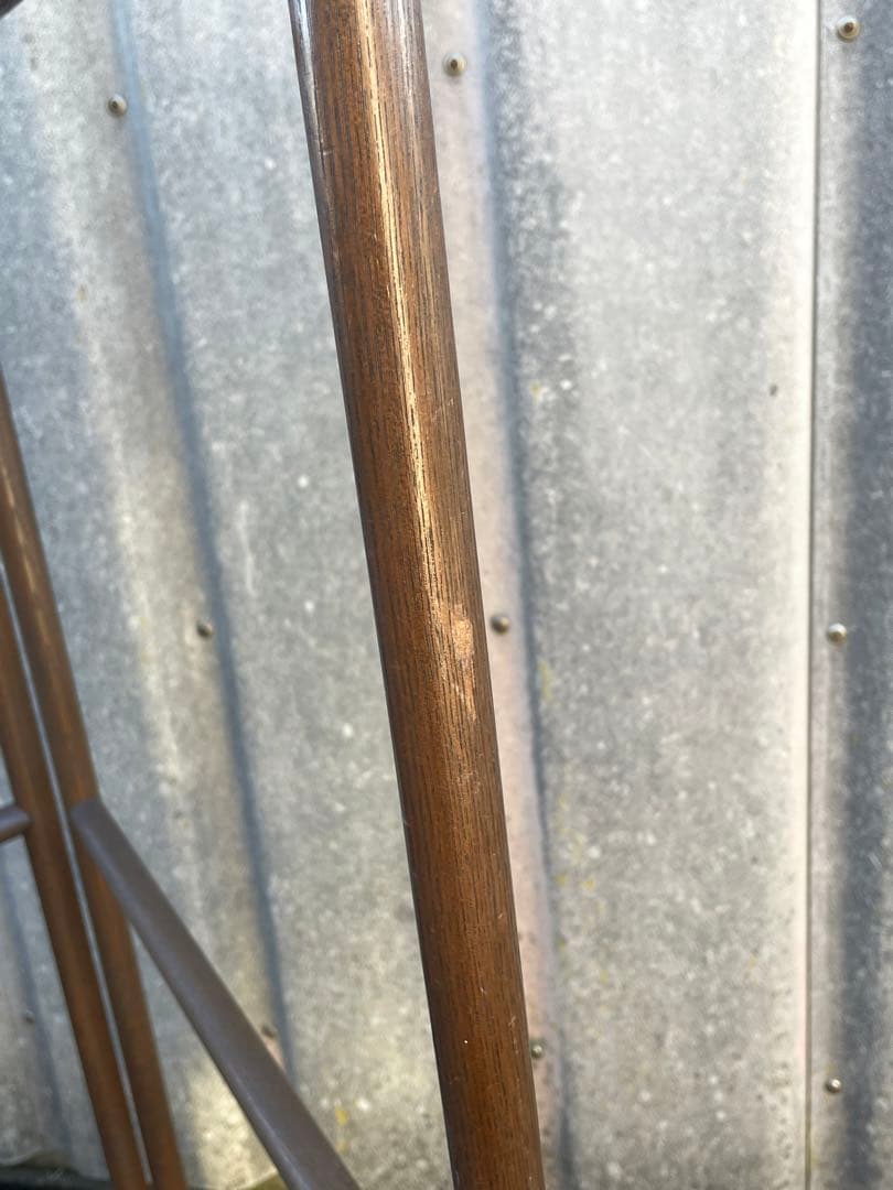 稀少/古道具/当時物/無垢材/木製/衣紋掛け/衣桁/着物掛け/20