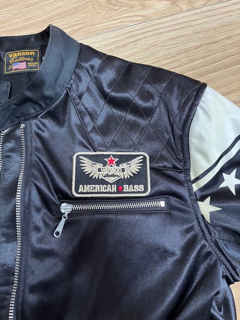 バンソンVANSON ABV-702 ボンディング シングルライダースジャケット