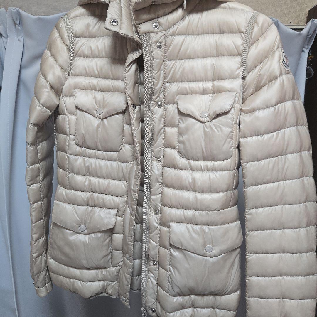 MONCLER ベージュ ダウンジャケット00 お子様にも！