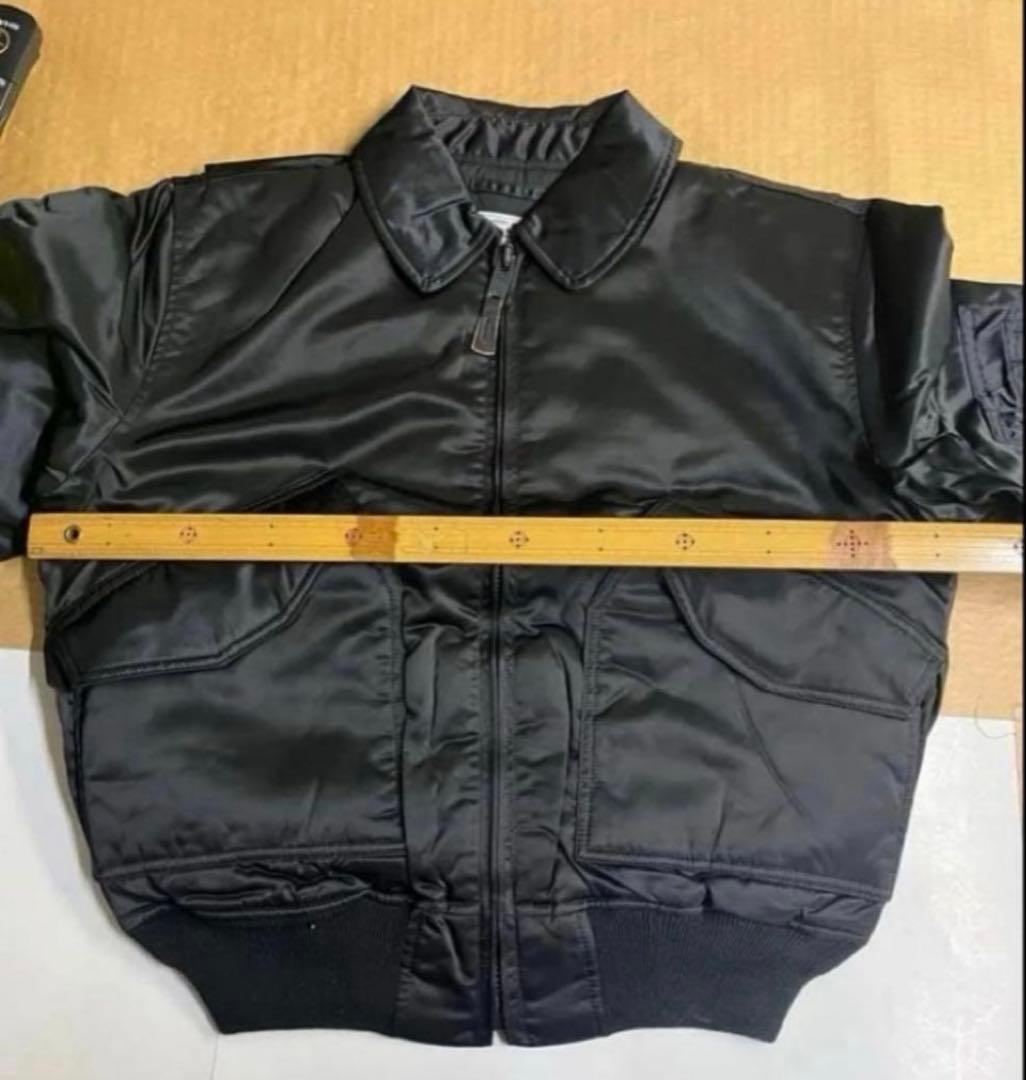 フライトジャケット　黒　未使用品 CWU-45 ブラック