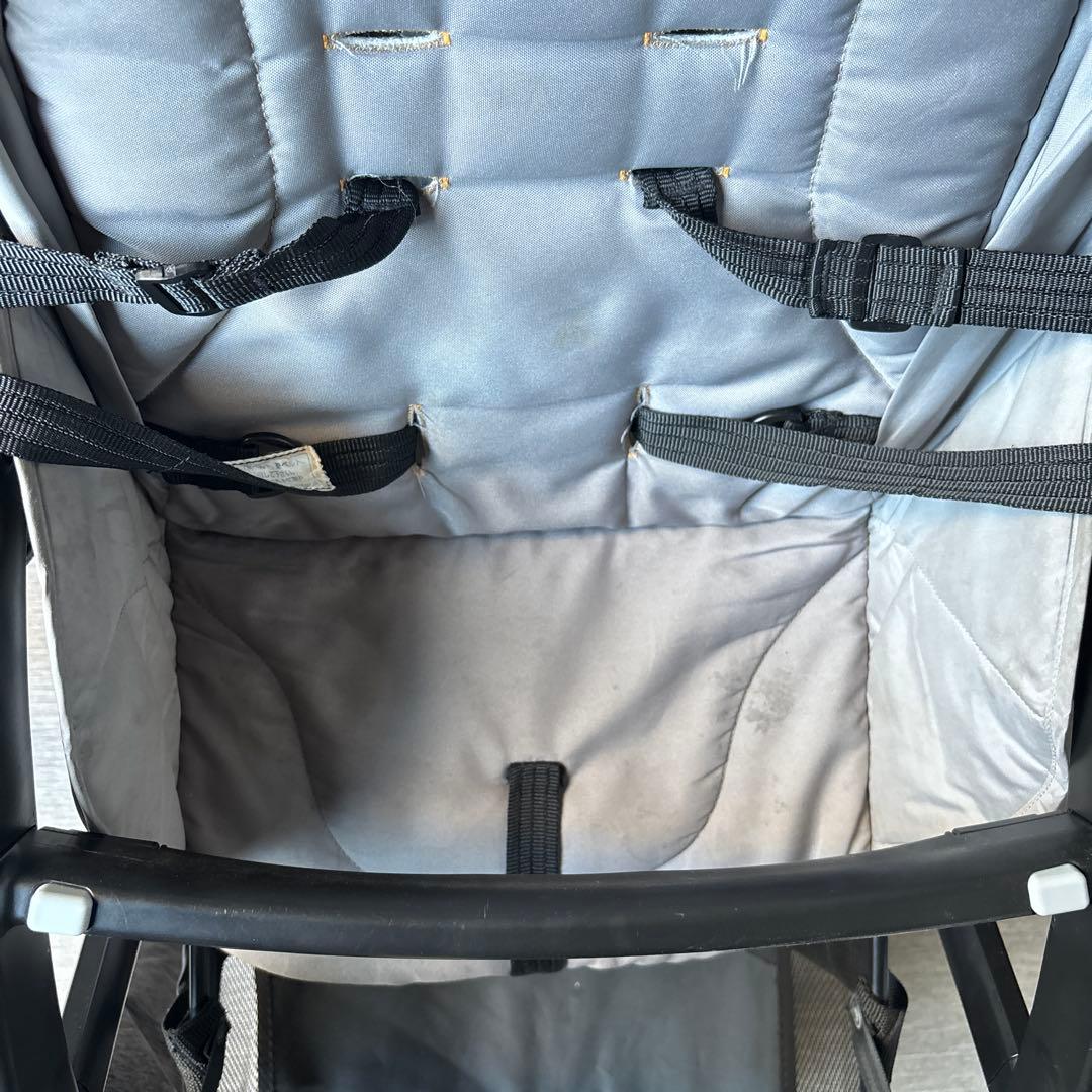 【9/5まで/送料込み】joie エヴァライトデュオ 2人乗りベビーカー グレー