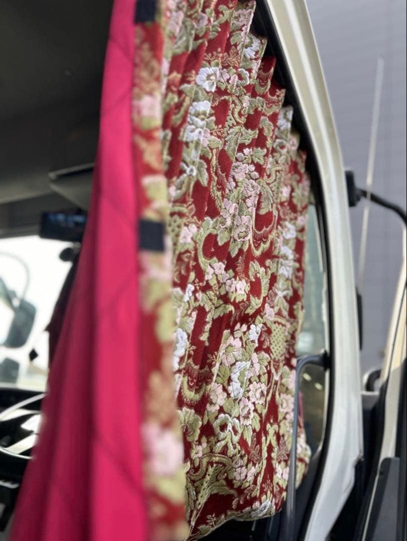 金華山 花かご仮眠カーテン