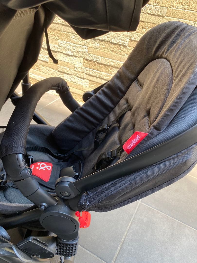 【phil&teds Dot V6】二人乗り ベビーカー フィルアンドテッズ