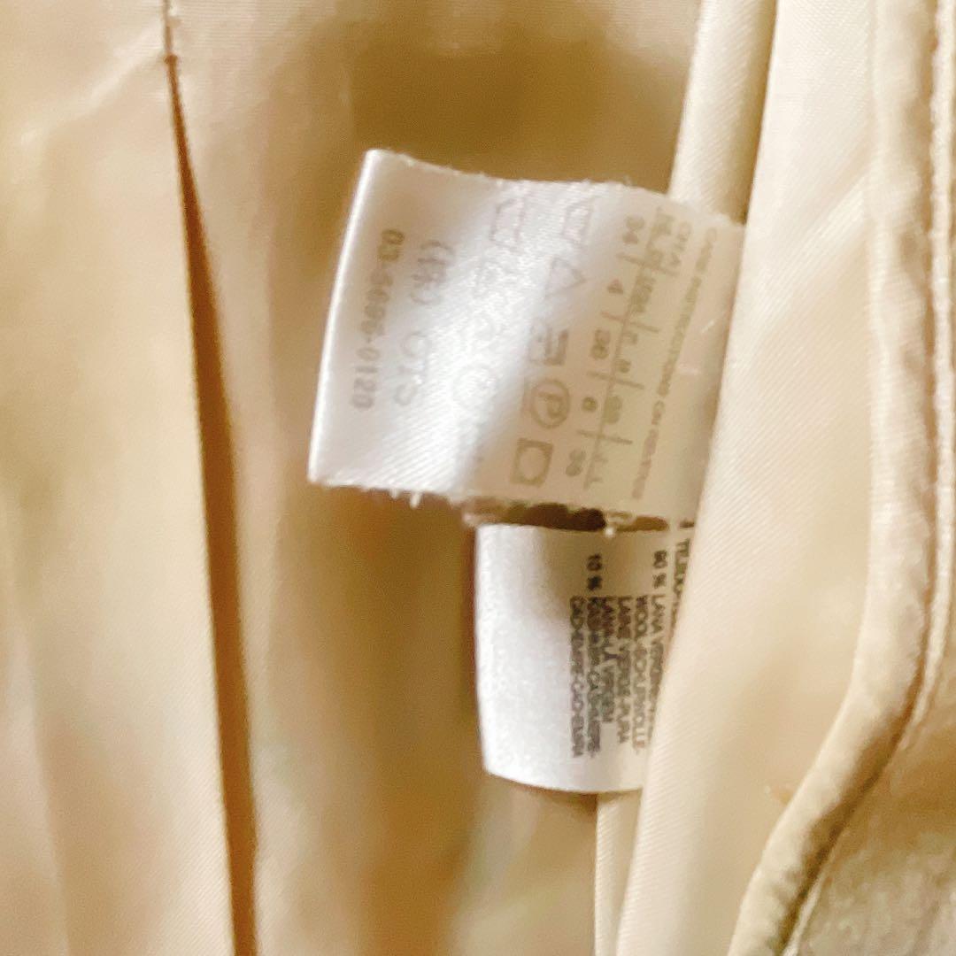 MaxMara マックスマーラ　ウール　カシミヤコート　ベージュ