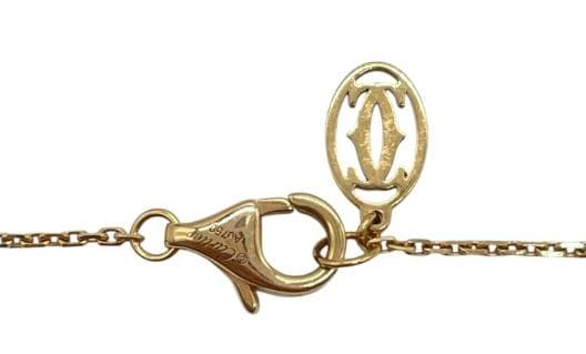 カルティエ ダムールブレス ピンクゴールド Au750 ダイヤモンド　美品