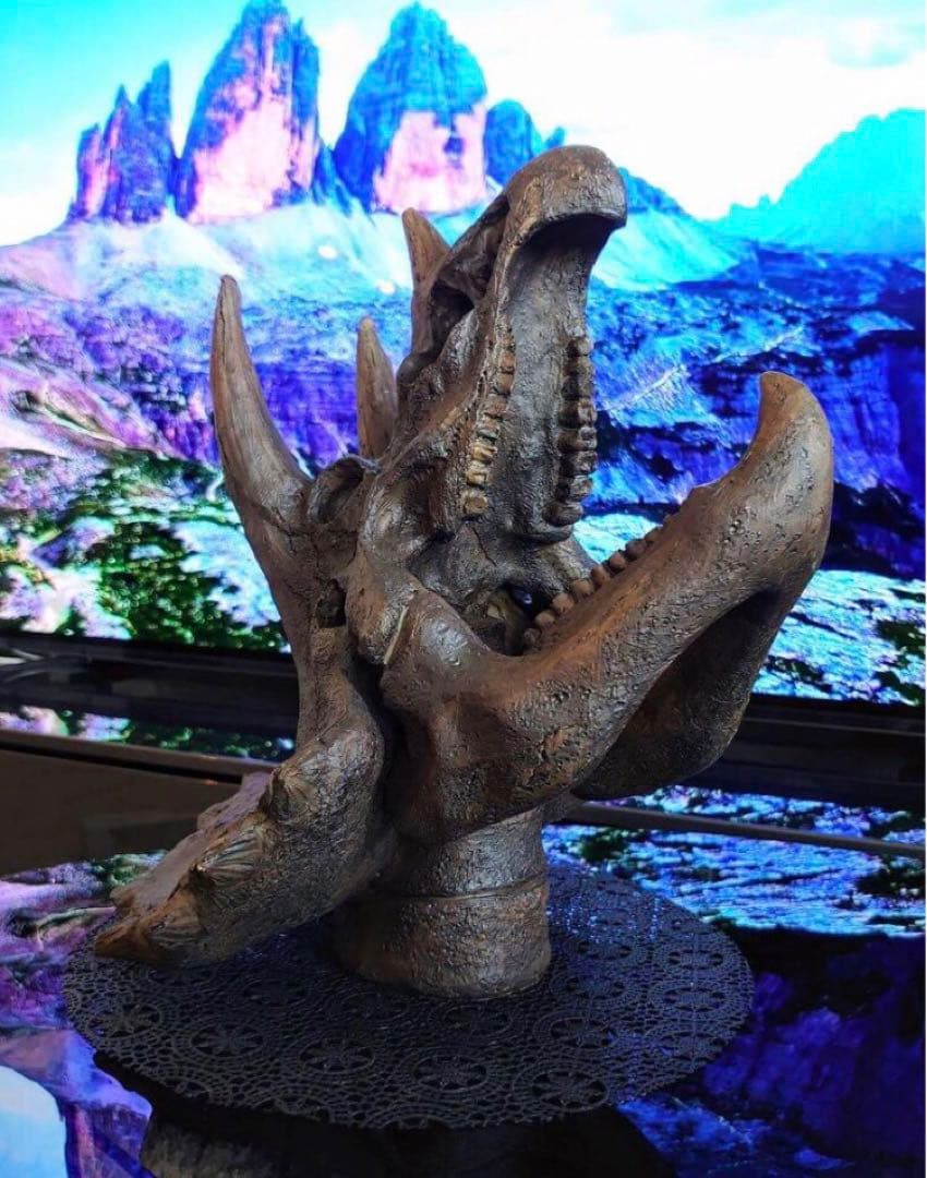 ✨お得なセット✨ ティラノサウルス トリケラトプス 化石 ジュラシックワールド