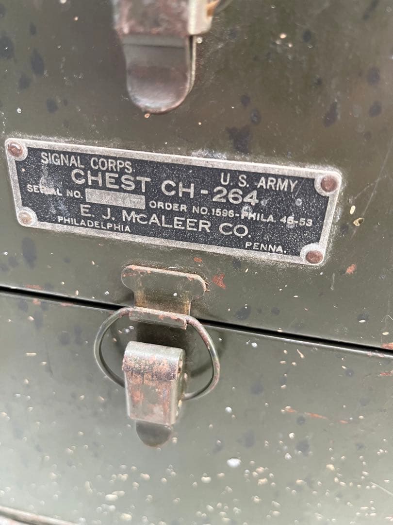 【antique】40年代 アメリカ軍 US.ARMY SIGNAL CORPS