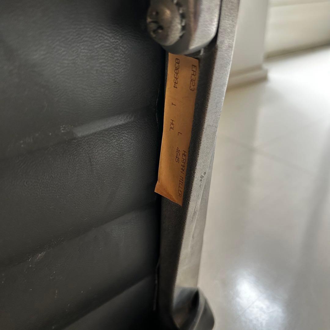 90s オットマン 単体購入不可 ハーマンミラー イームズ アルミナム ラウンジ