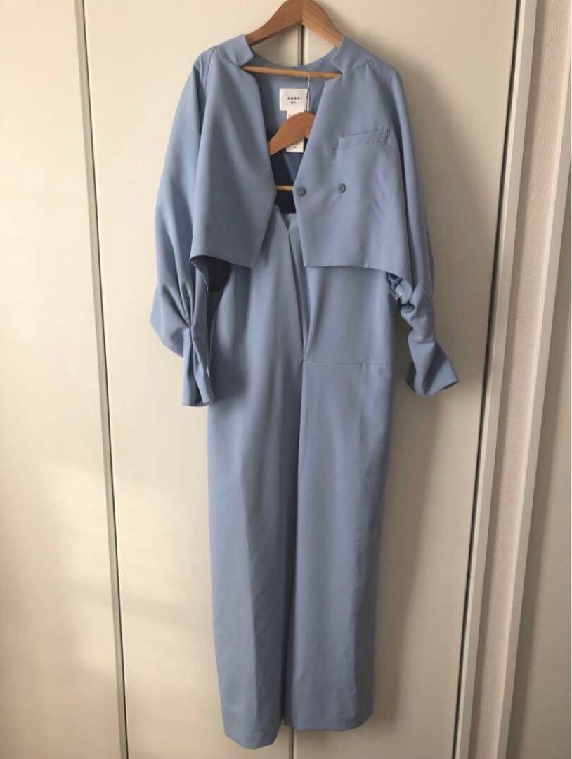 美品　Ameri OTONA SHORT JACKET SET UP DRESS