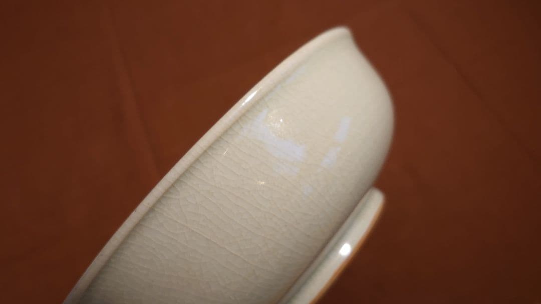 李朝　青磁　大鉢　李朝青磁　朝鮮陶器　古玩　蔵出し　１客