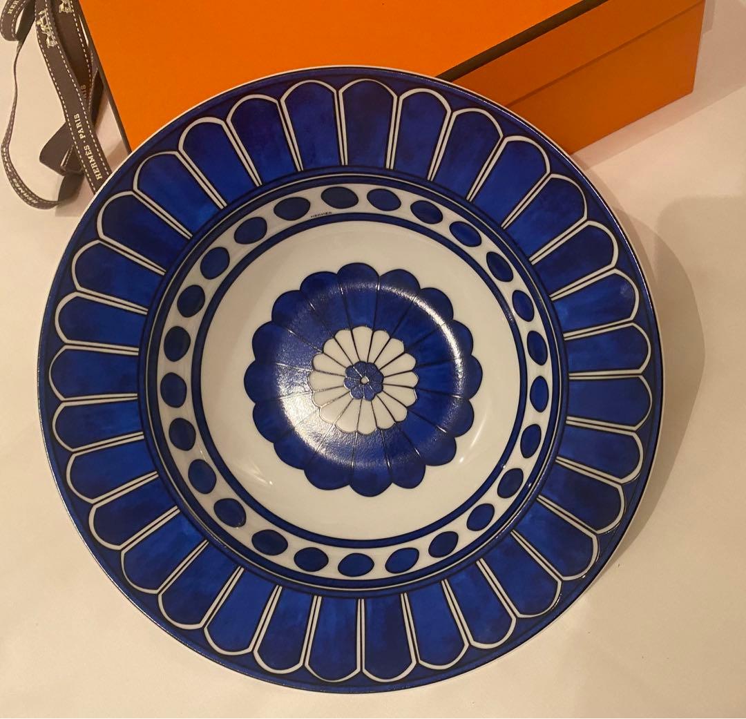 ⭐︎新品⭐︎ エルメス　ブルーダイユール　パスタプレート