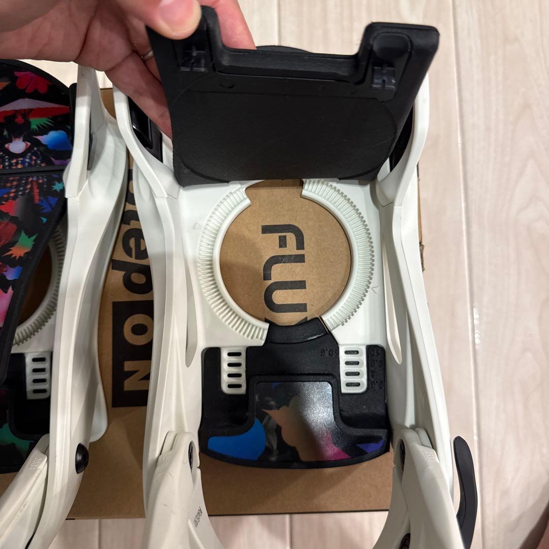 美品 24-25 FLUX DS FSM25MW ビンディング M STEPON