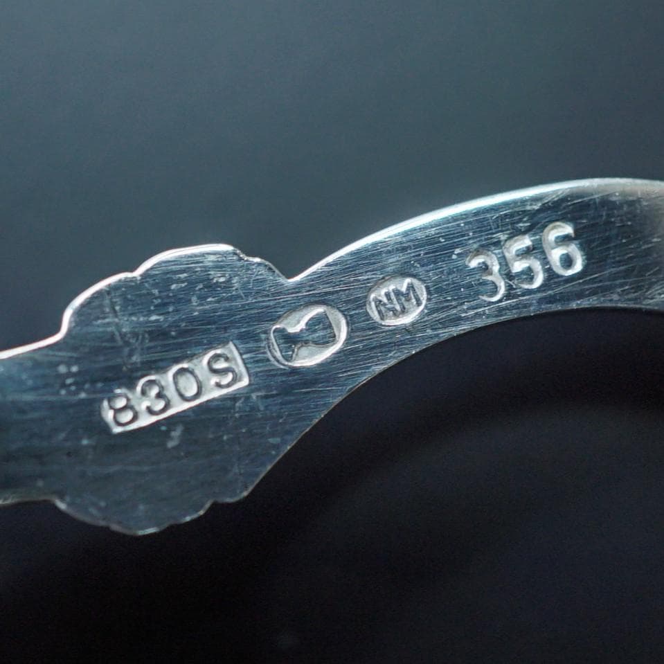 希少 美品 TH Marthinsen 830シルバー スプーン 6点