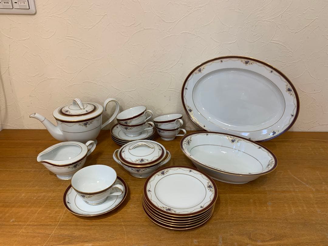 G0203-22★ノリタケ　食器セット　オシャレ　インテリア　noritake