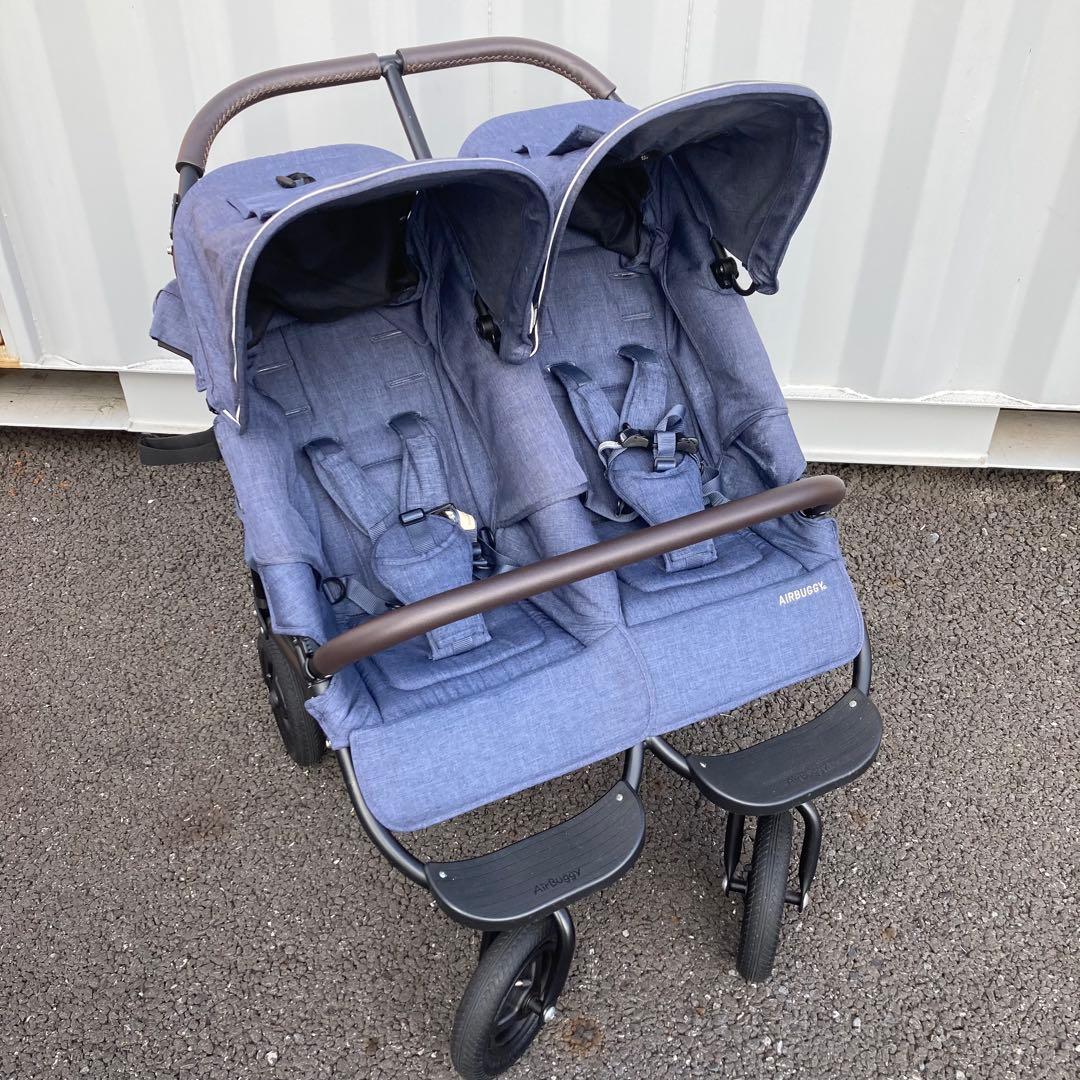 エアバギー　ココダブル　EX フロムバース　アースブルー　予備タイヤチューブ付き