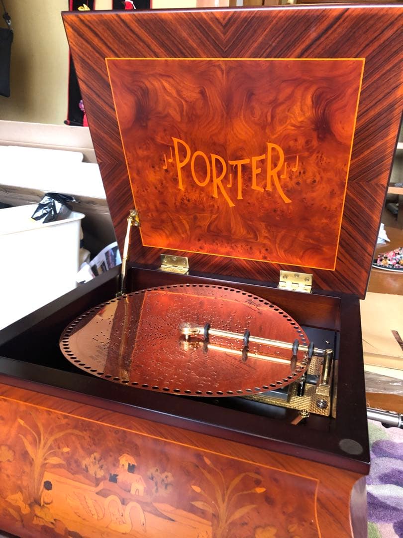 porter スワンオルゴール【ポーター】