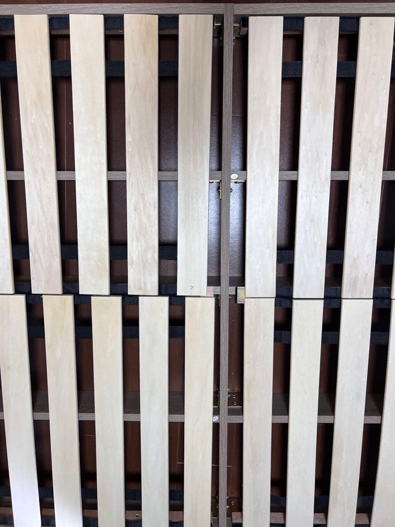 RASIK ラシク　ローベッドフレーム　グレージュ　セミダブルマットレス　セット