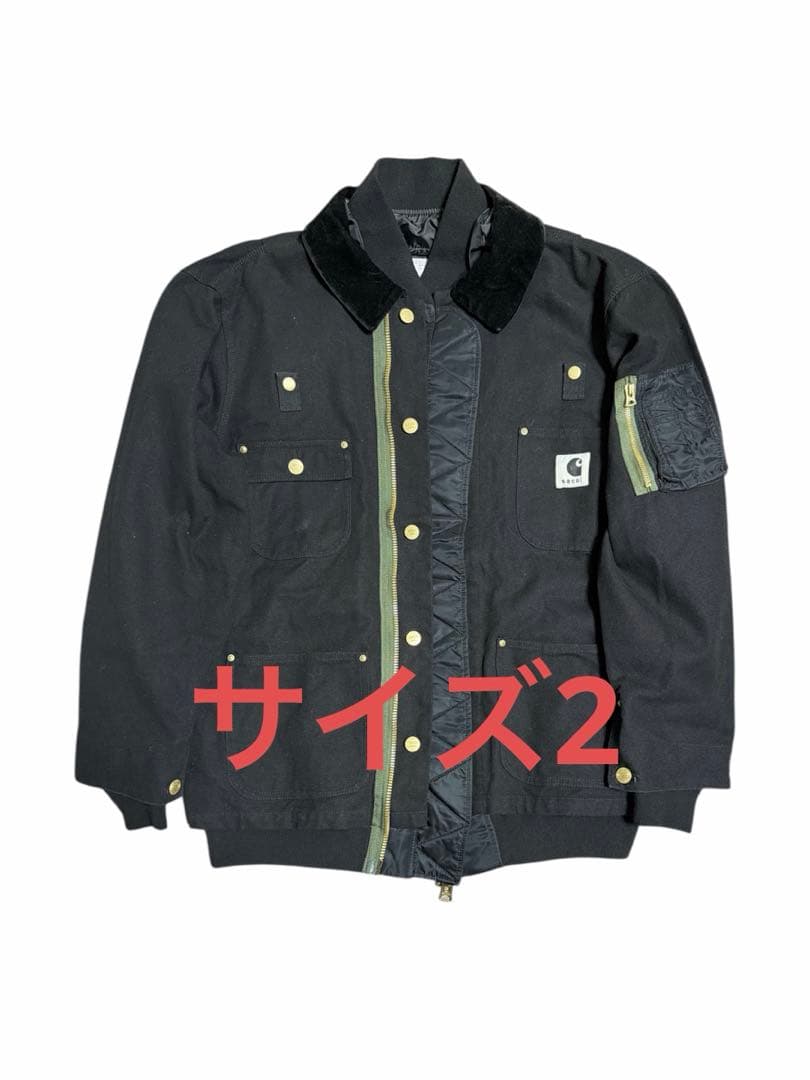 sacai Carhartt WIP Canvas Michigan 2 黒