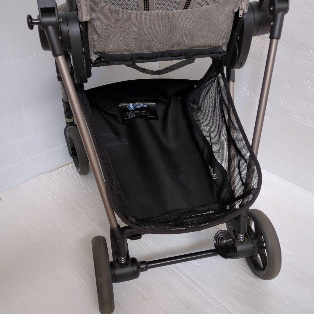 【大人気】サイベックス メリオ AB型 ベビーカー カーボン グレー ブラック