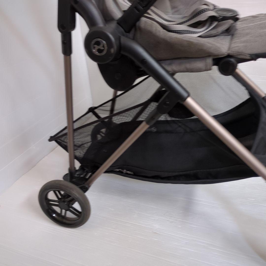 【大人気】サイベックス メリオ AB型 ベビーカー カーボン グレー ブラック