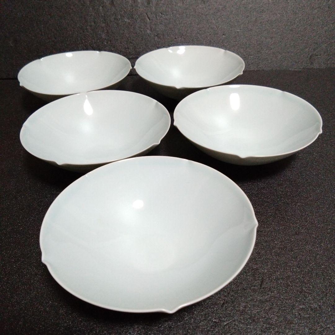 新品 波佐見焼 永峰窯 深皿小鉢5枚　お祝い